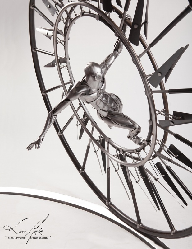 jesse meyer,Wield,figurative sculpture,steel,Milwakee wi